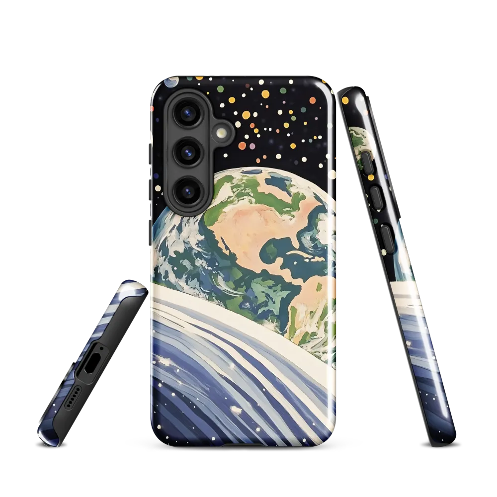 Celestial View: A Surreal Journey Through Space