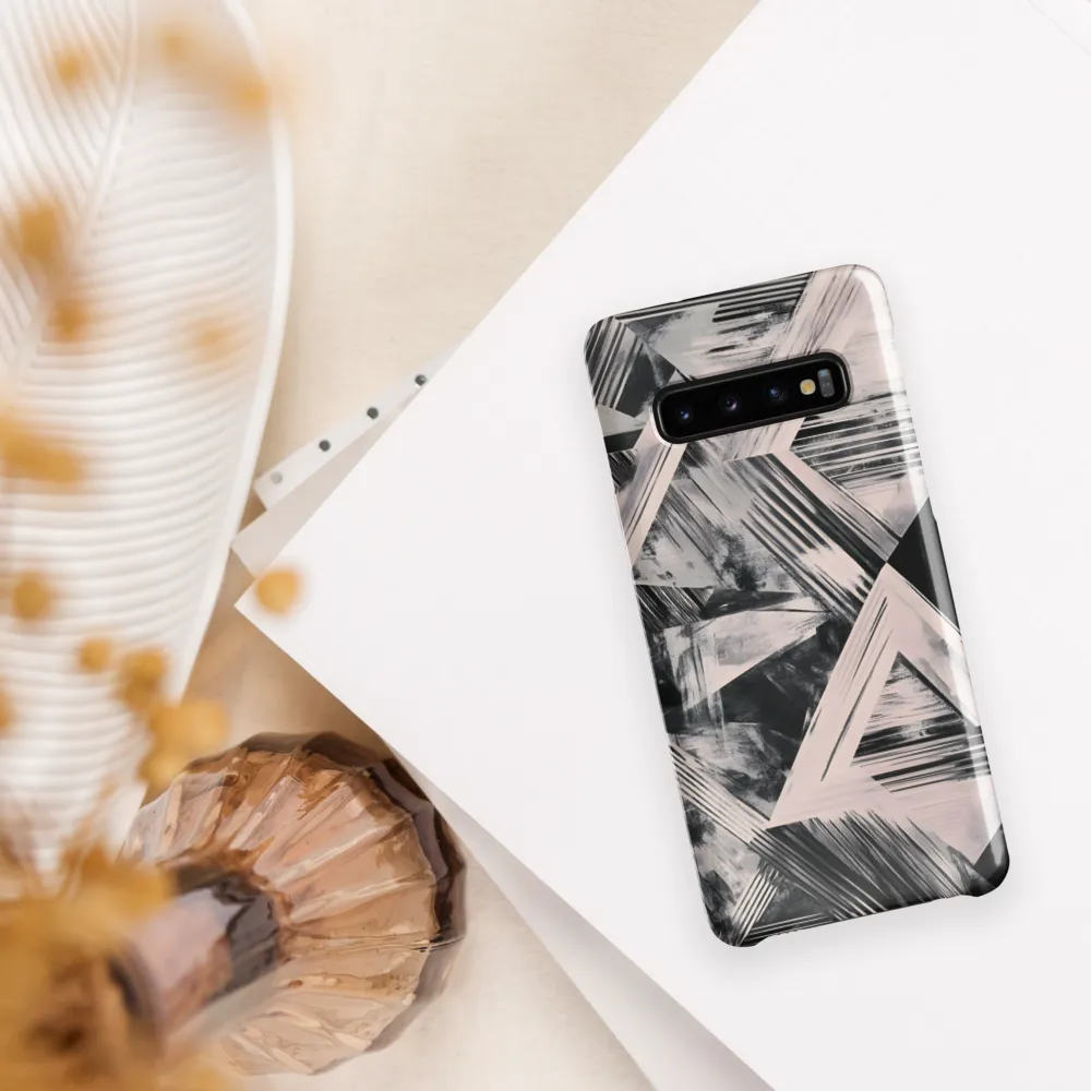 Geometric Harmony | Phone Case |  S10 | Snap Case | Glossy