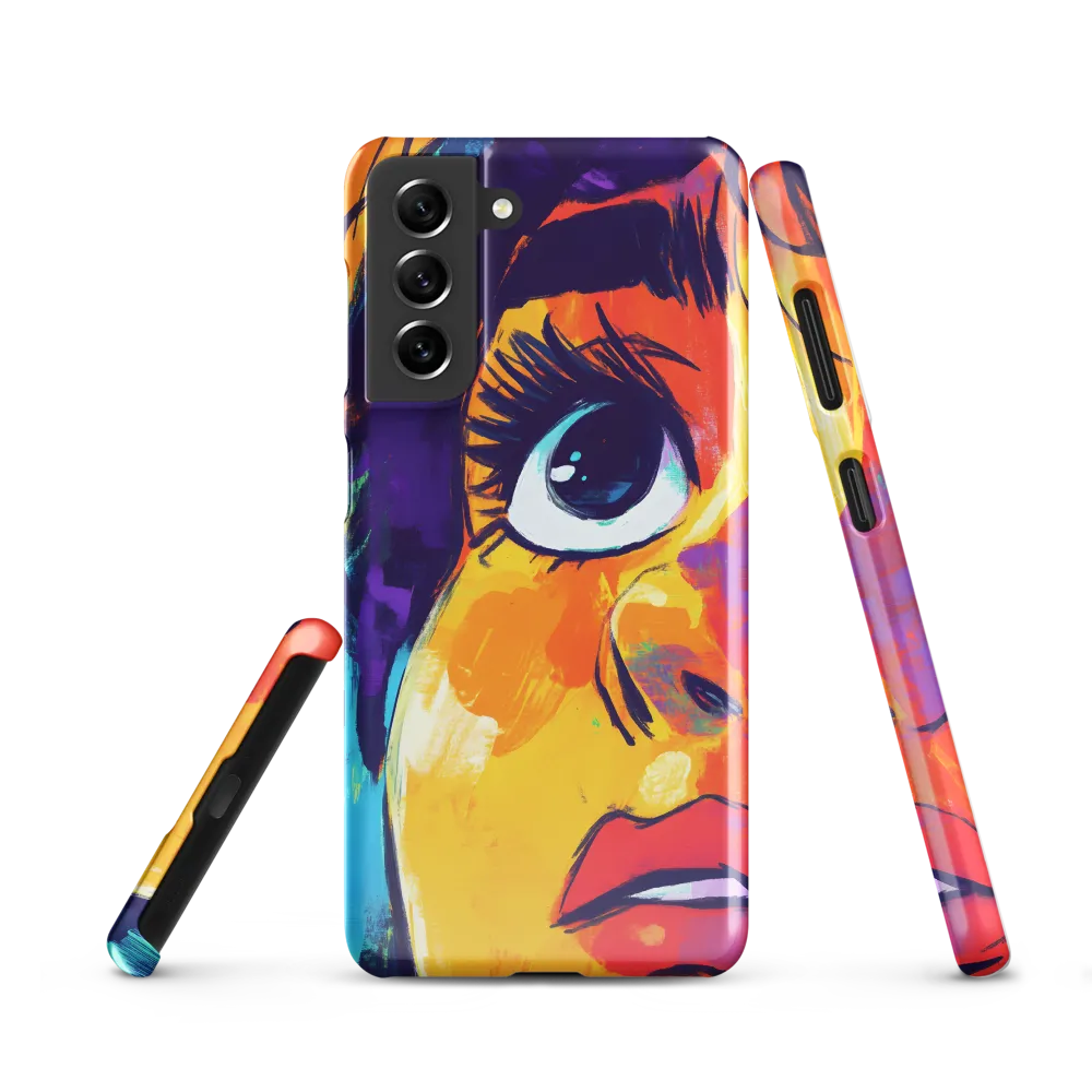 Eyes Full of Wonder | Phone Case |  S21 | Snap Case | Glossy