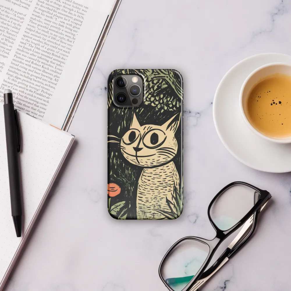 Whimsical Cat in the Forest
