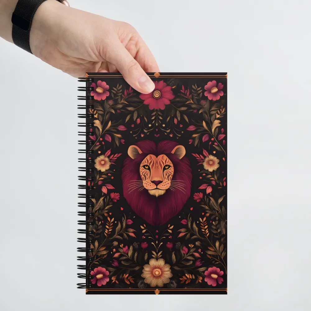 Majestic Roar of Nature | Spiral Notebook