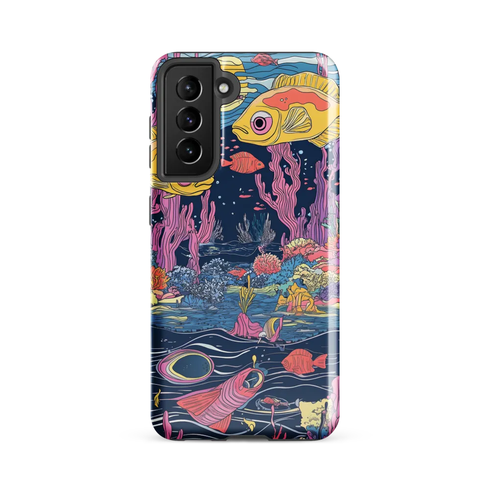 Underwater Dreamscape: A Playful Encounter