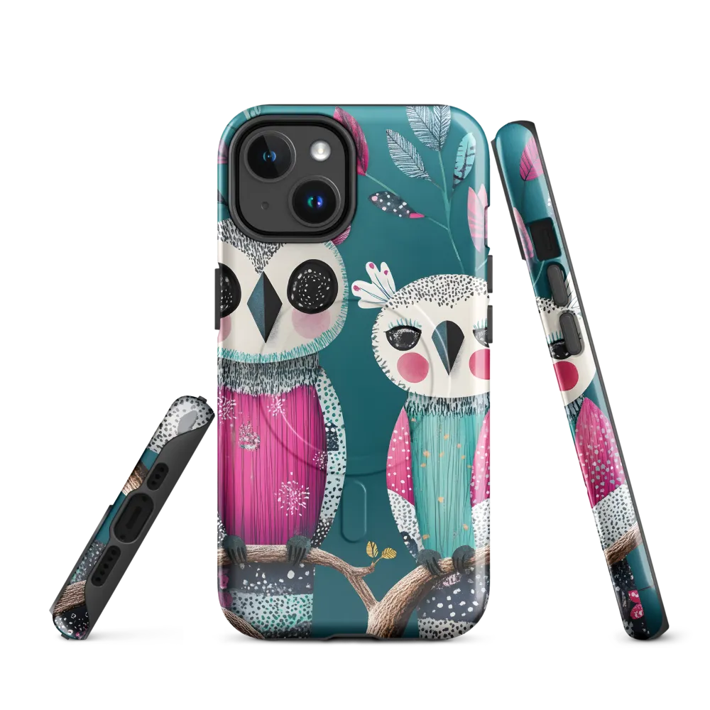 Whimsical Duo: A Celebration of Nature and Color