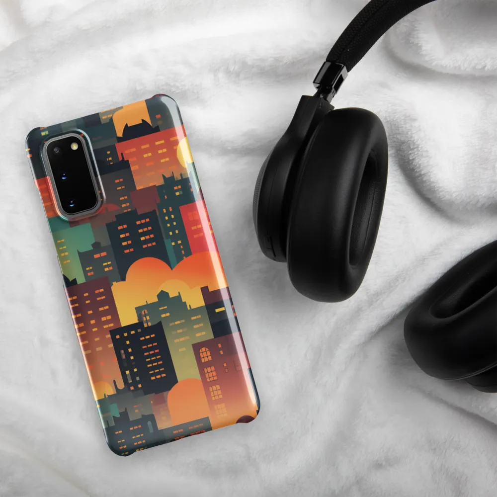 Twilight in the Concrete Jungle | Phone Case |  S20 | Snap Case | Glossy