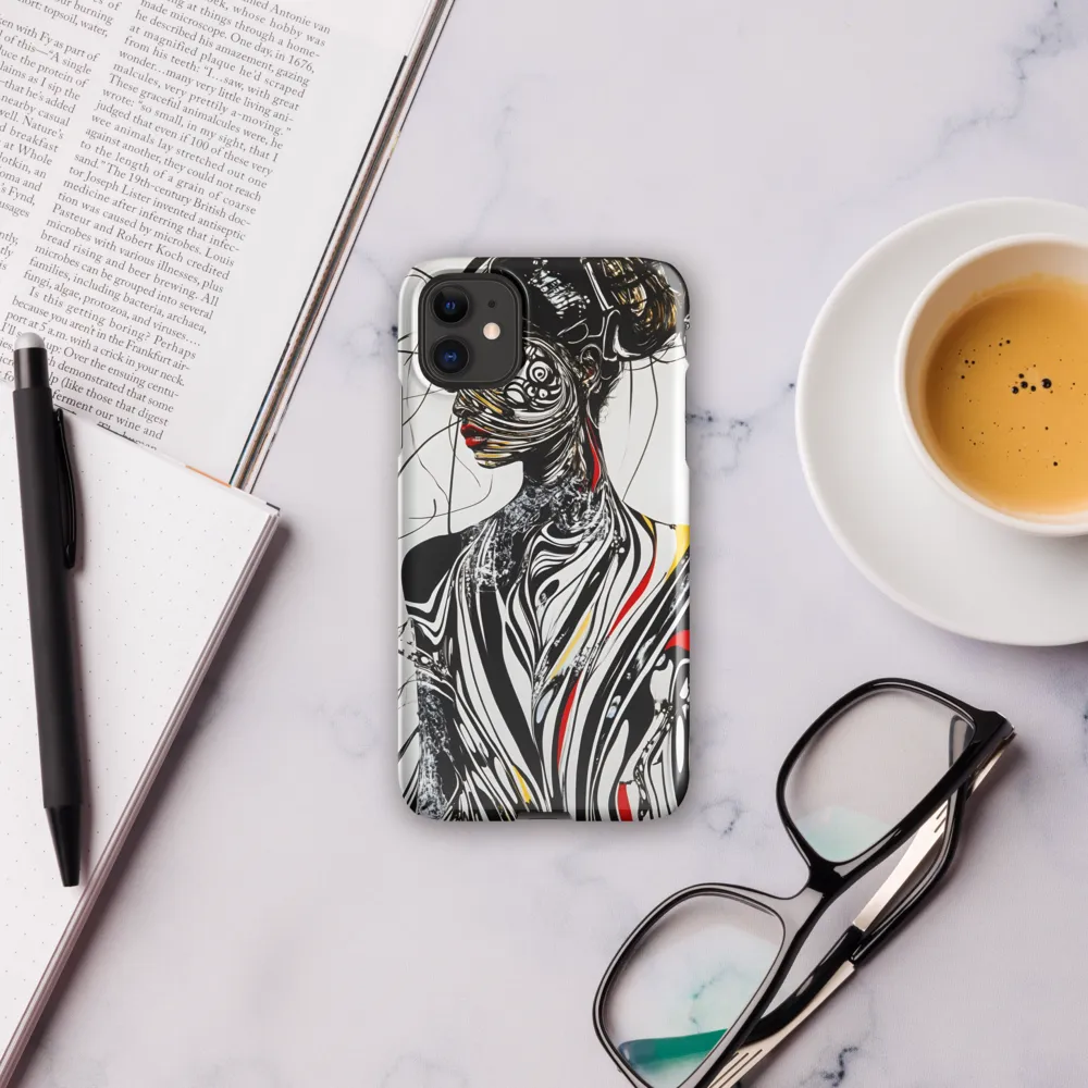 Whispers of the Abstract | Phone Case |  11 | Snap Case | Glossy