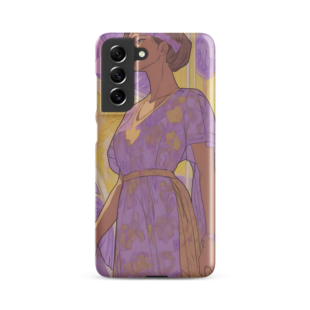 Elegance in Floral Harmony | Phone Case |  S21 FE | Snap Case | Matte
