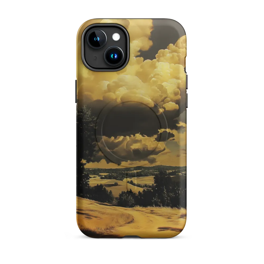 Golden Serenity in the Landscape