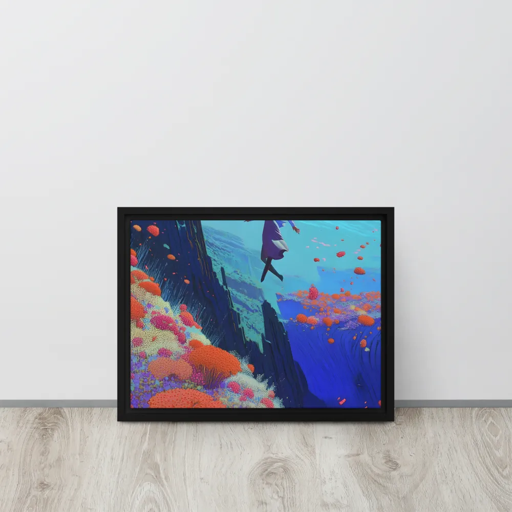 Whispers of Freedom | Canvas with Black Frame | 12″×16″