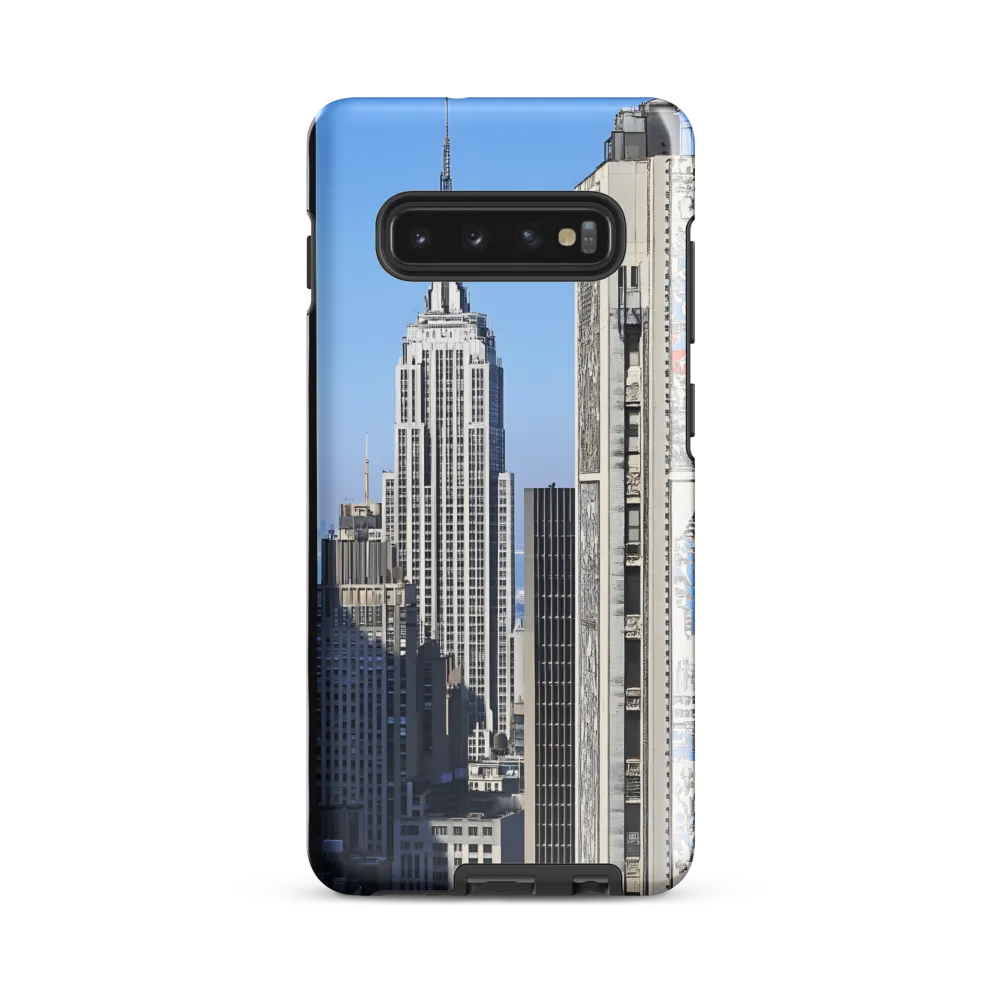 Urban Elegance: New York's Iconic Skyline | Phone Case |  S10 Plus | Tough Case | Glossy