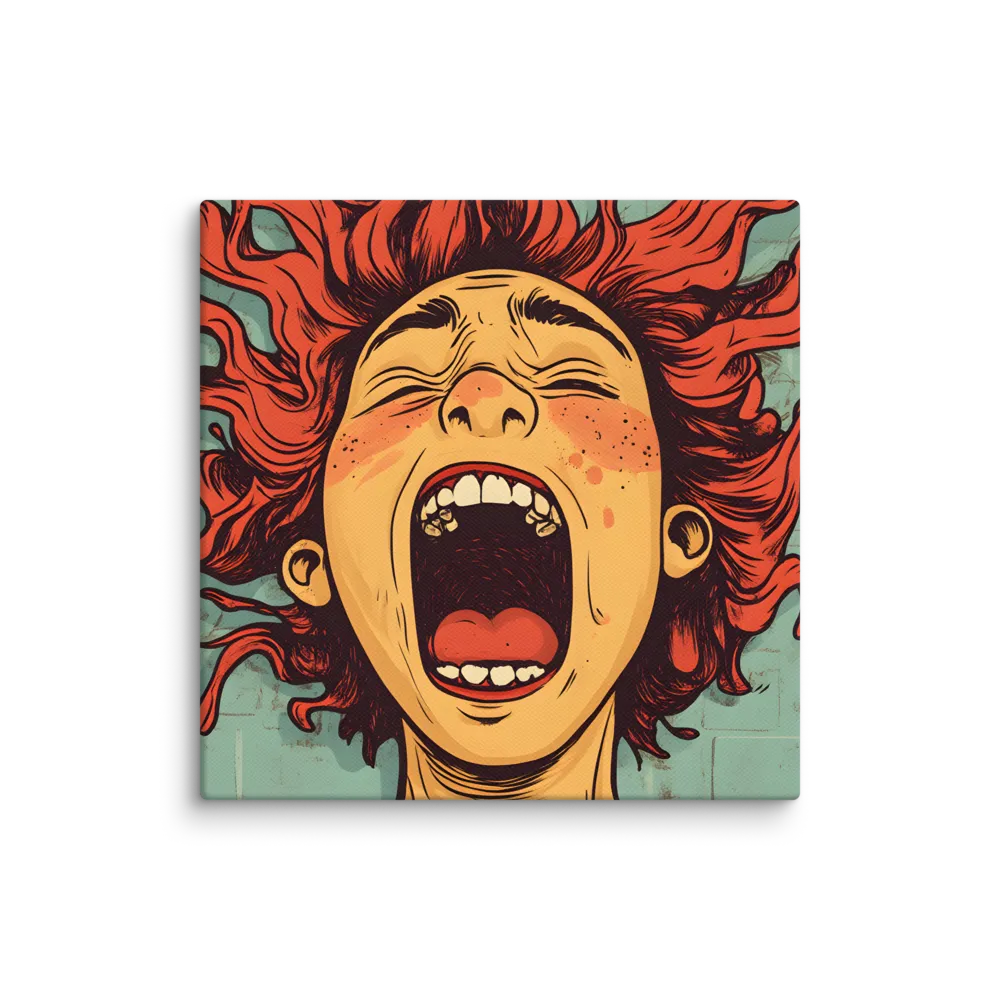 Fury Unleashed | Canvas | 14″×14″