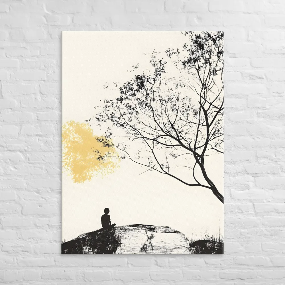 Whispers of Solitude | Canvas | 40″×55″