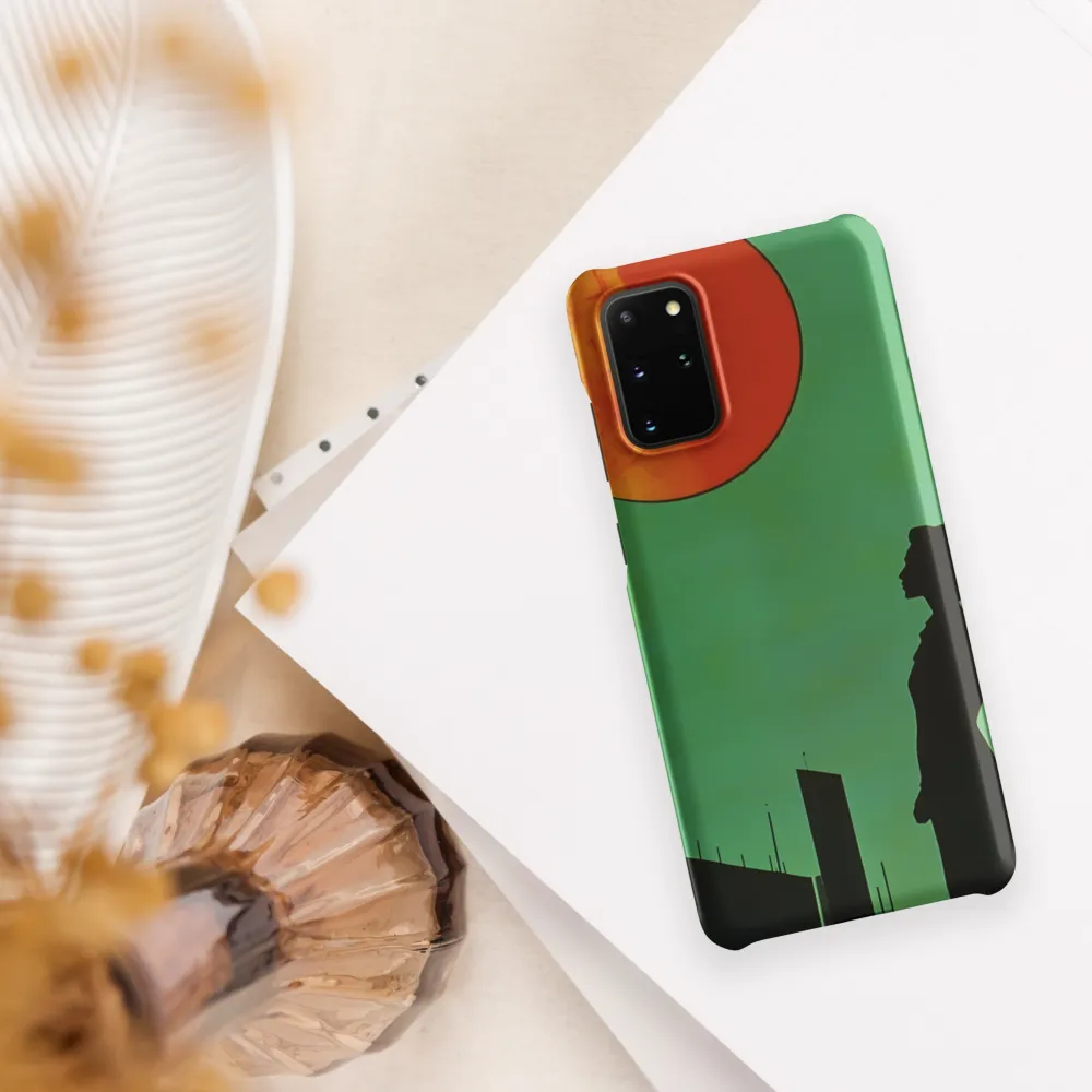 Silhouette of Contemplation | Phone Case |  S20 Plus | Snap Case | Matte