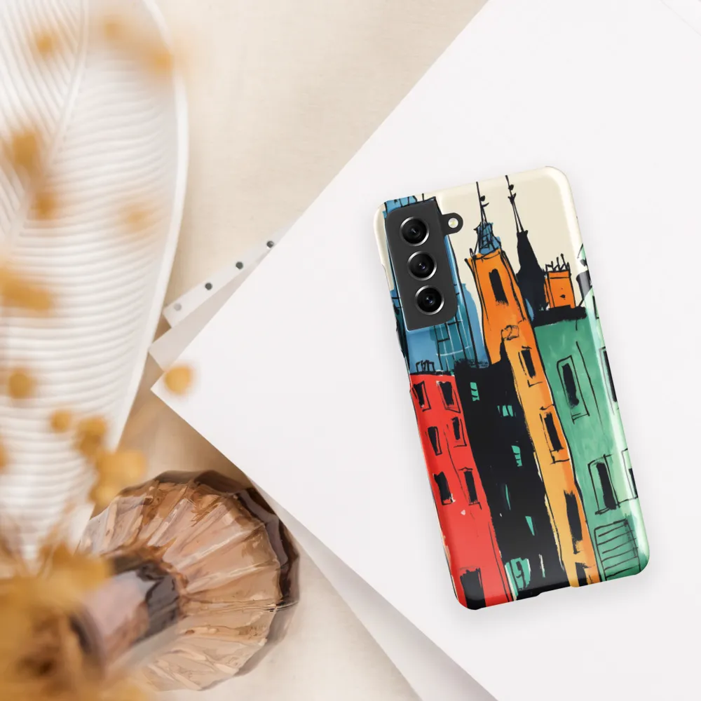 Urban Vibrance | Phone Case |  S21 | Snap Case | Glossy