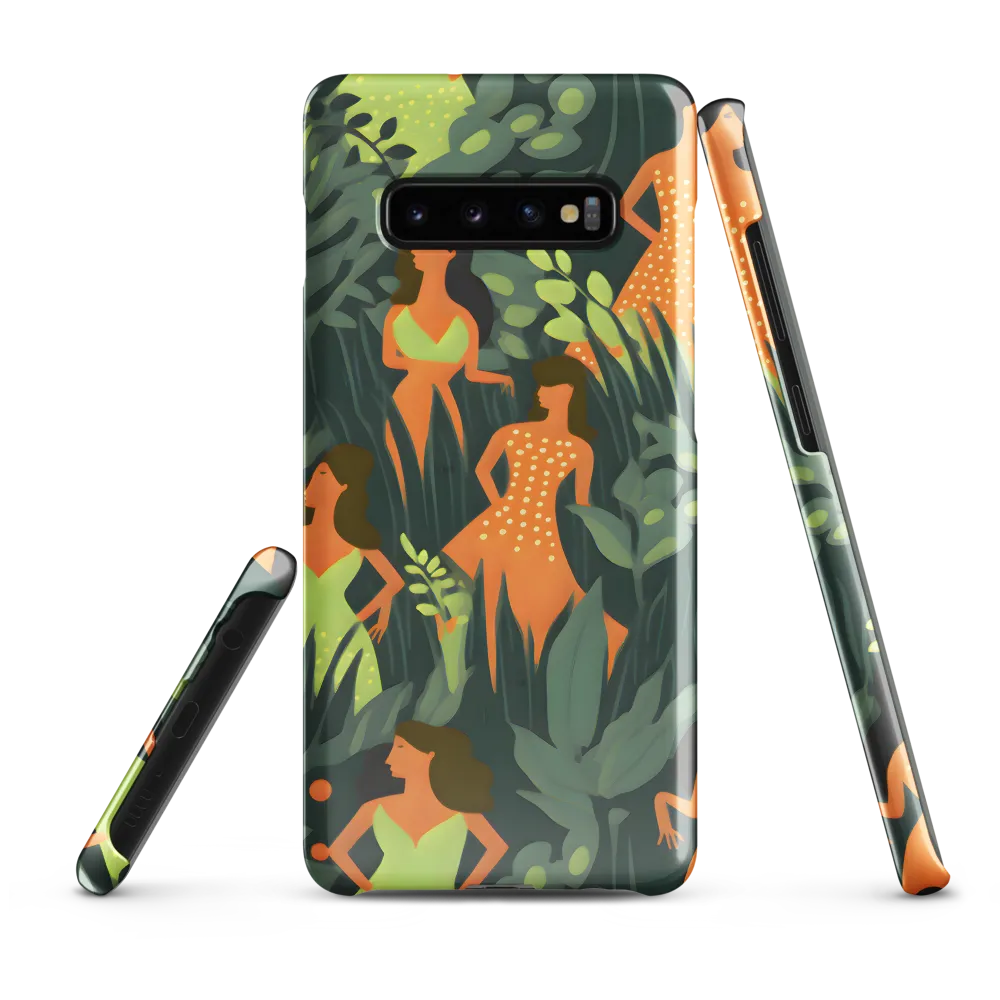 Playful Harmony in Patterns | Phone Case |  S10 Plus | Snap Case | Glossy