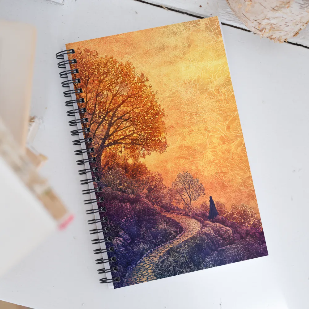 Whispers of Autumn | Spiral Notebook