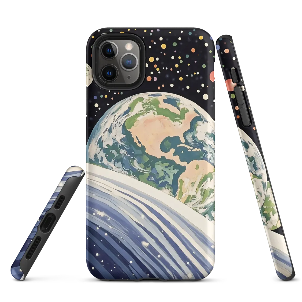 Celestial View: A Surreal Journey Through Space