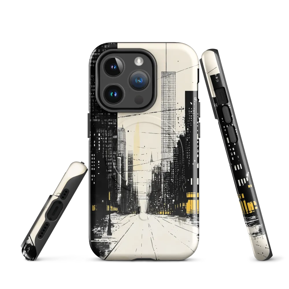 Ethereal Cityscape | Phone Case |  14 Pro | MagSafe® Tough Case | Glossy