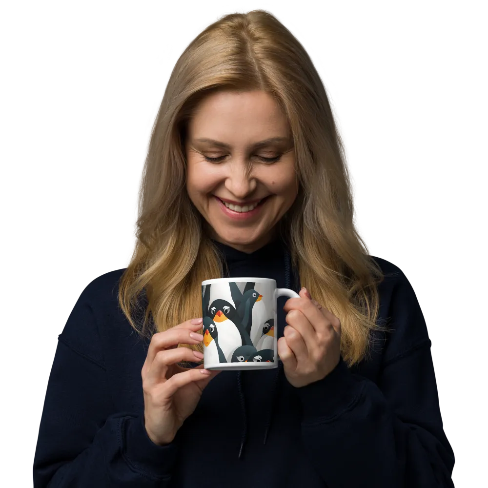 Penguin Parade | Mugs | Multiple Sizes & Colors