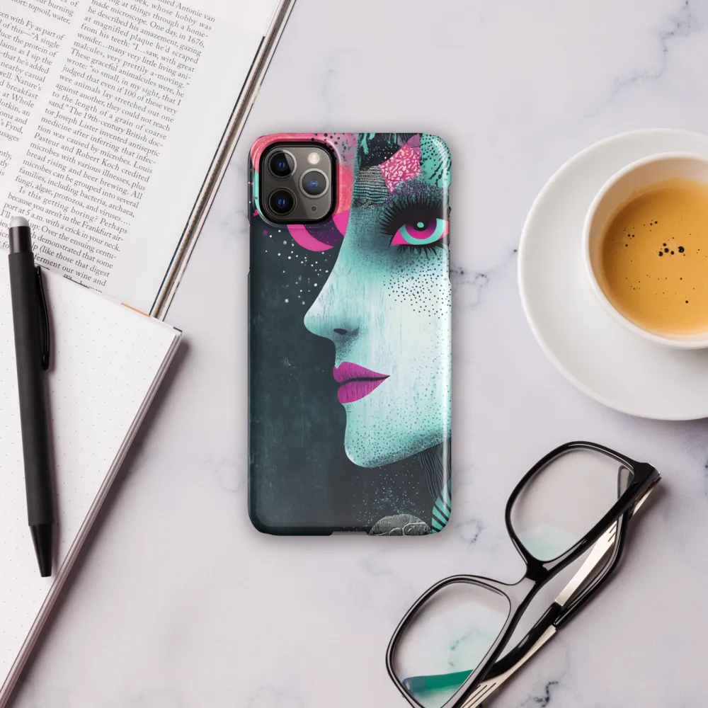 Mystical Beauty in Blue and Pink | Phone Case |  11 Pro Max | Snap Case | Glossy