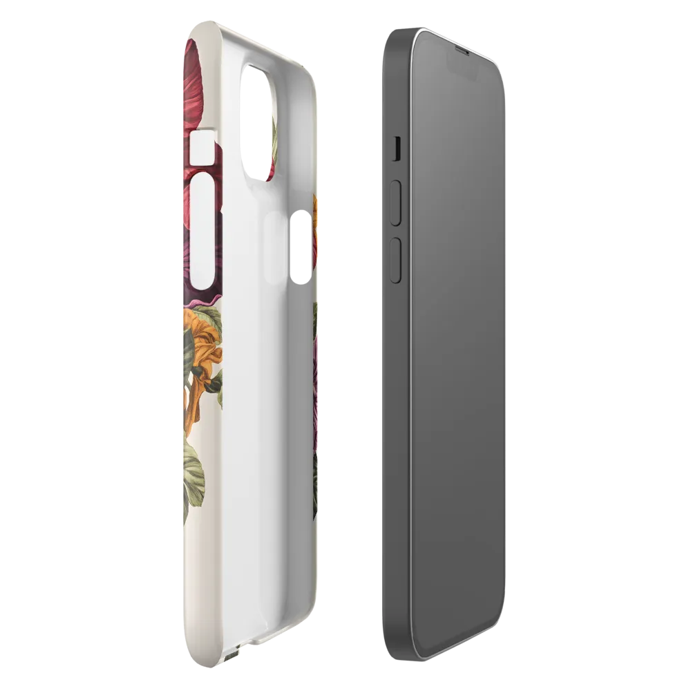 Floral Symphony in Color | Phone Case |  14 Plus | Snap Case | Glossy
