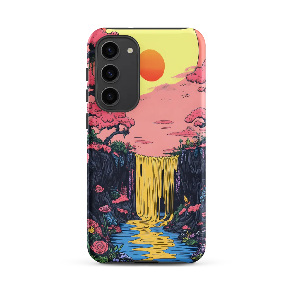 Ethereal Cascade of Blossoms