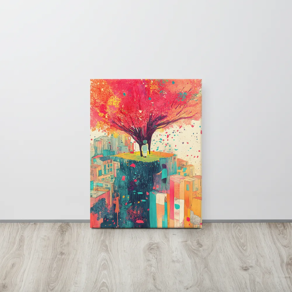 Whispers of Urban Dreams | Canvas | 18″×24″