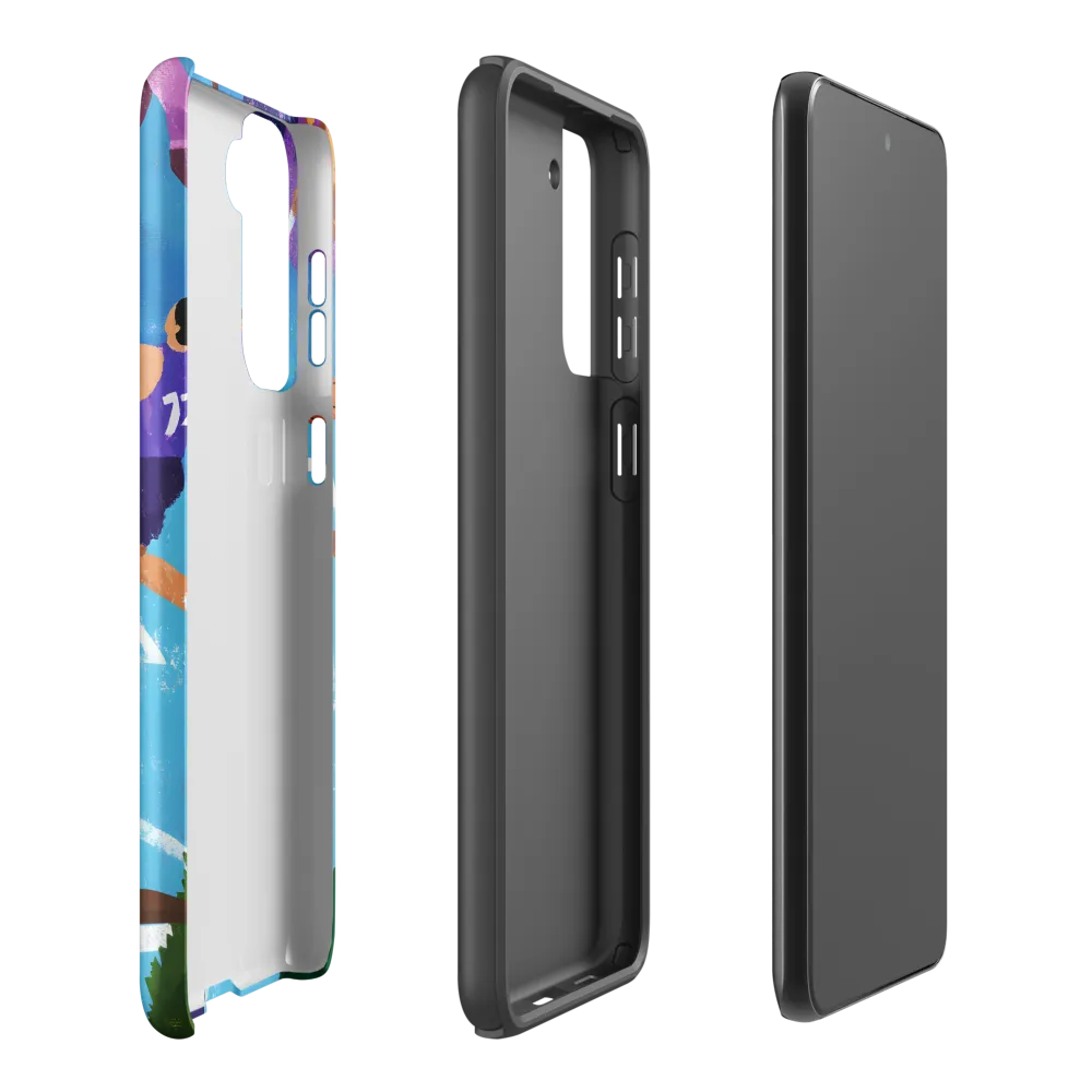 The Pulse of the Game | Phone Case |  S21 Plus | Tough Case | Matte