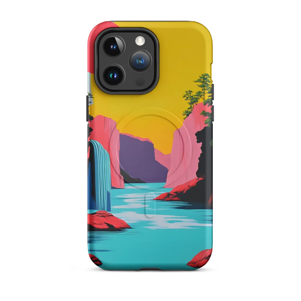 Dreamscape of Pink Cliffs and Turquoise Waters