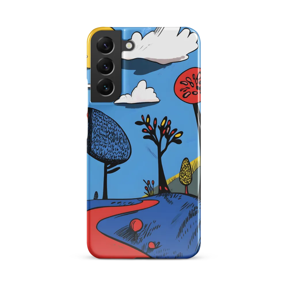 A Playful Journey Through Whimsical Woods | Phone Case |  S22 Plus | Snap Case | Glossy