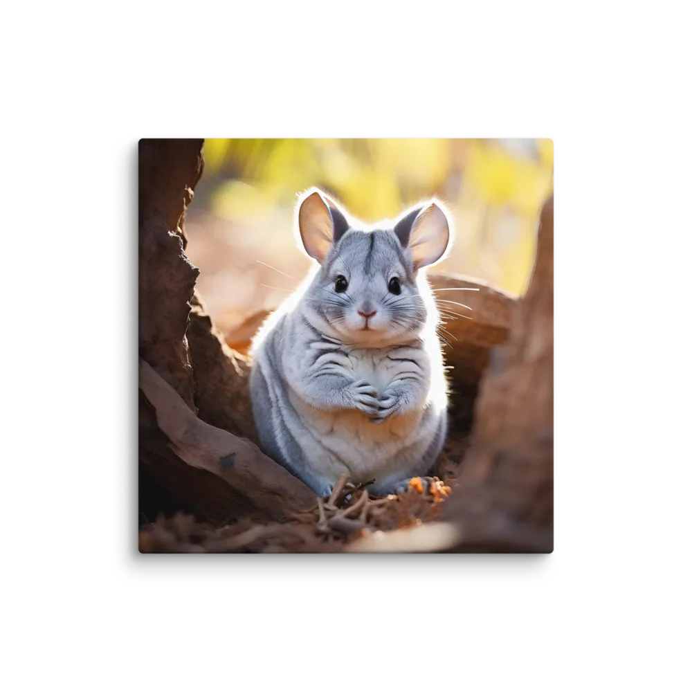 Gentle Whispers of Nature: The Chinchilla