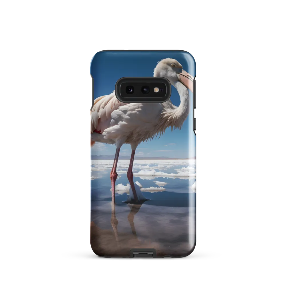 Graceful Solitude of a Flamingo
