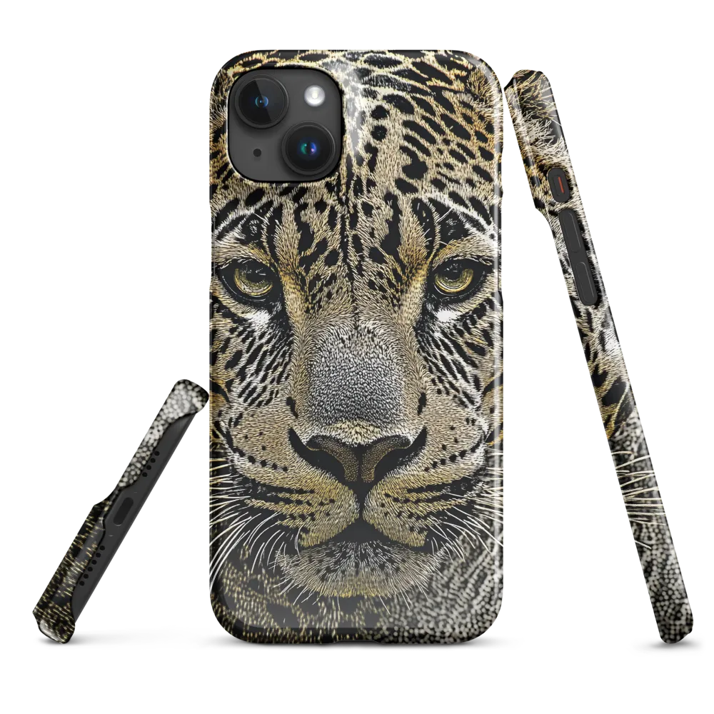 The Majestic Gaze: Portrait of a Leopard