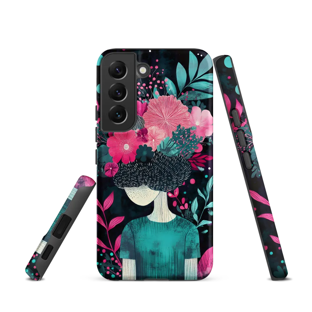 Floral Harmony: A Portrait of Serenity