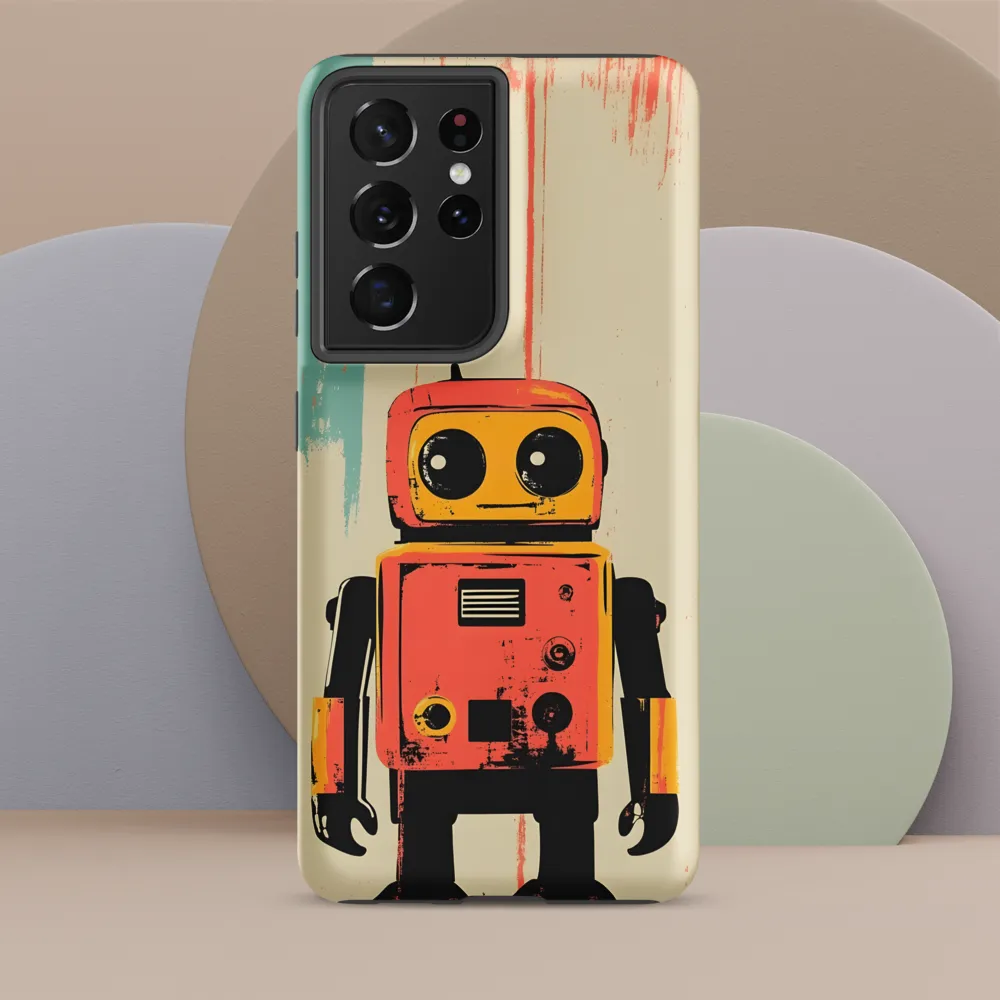 Retro Robot Charm