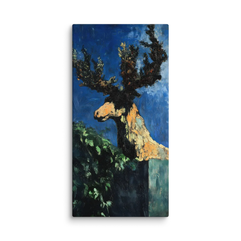 The Majestic Deer in Nature | Canvas | 24″×48″