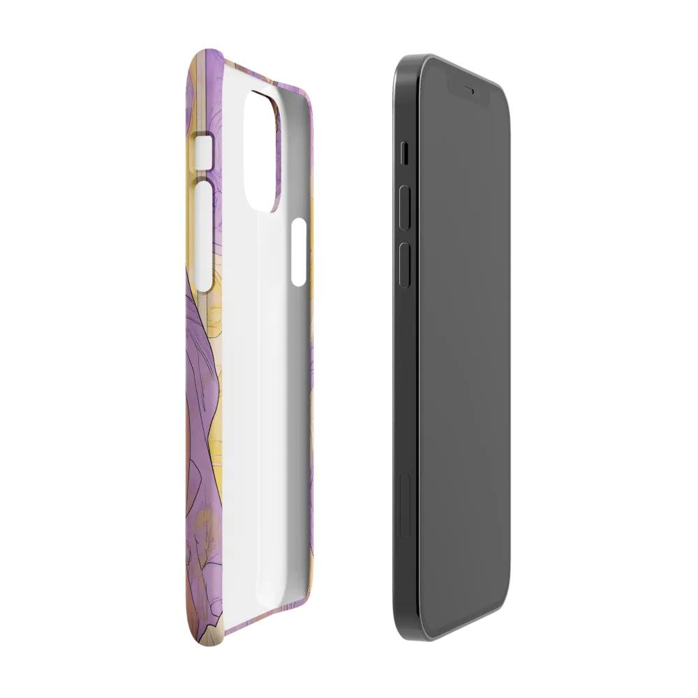 Elegance in Floral Harmony | Phone Case |  12 Pro | Snap Case | Matte