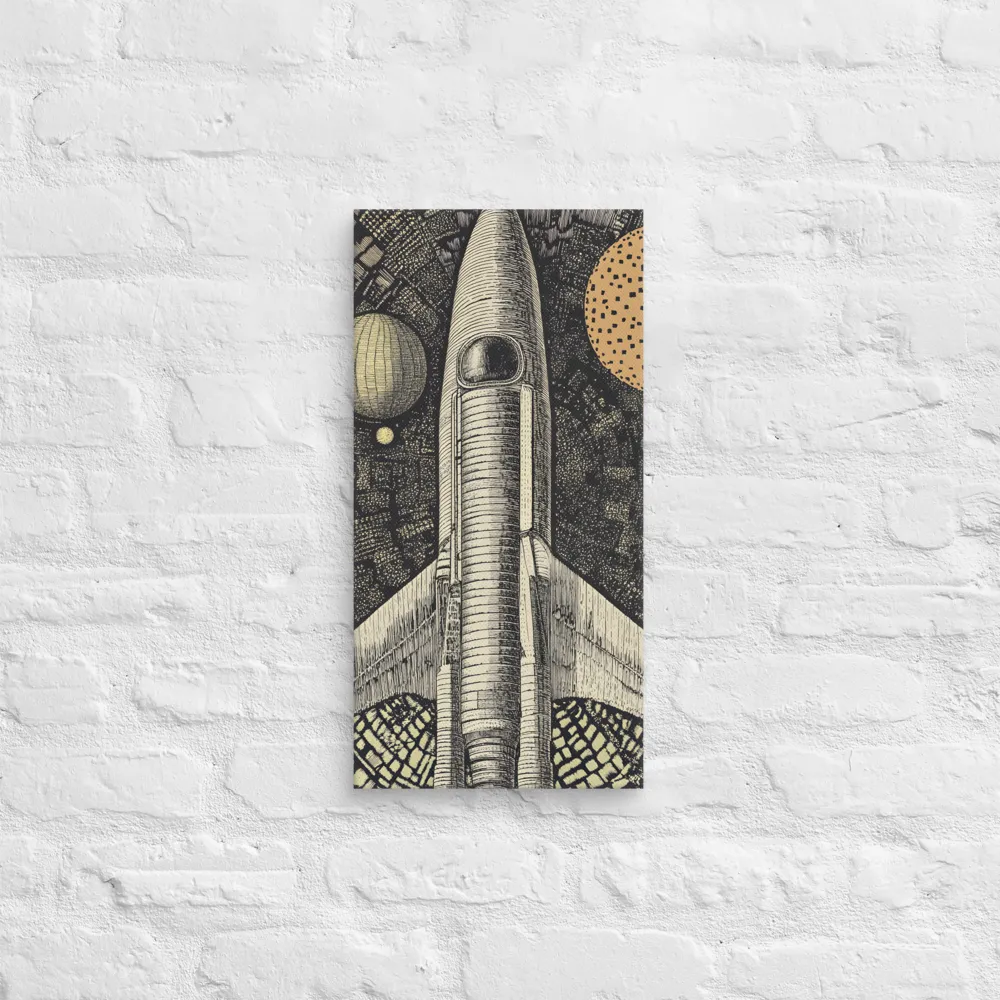 Voyage to the Unknown | Canvas | 10″×20″