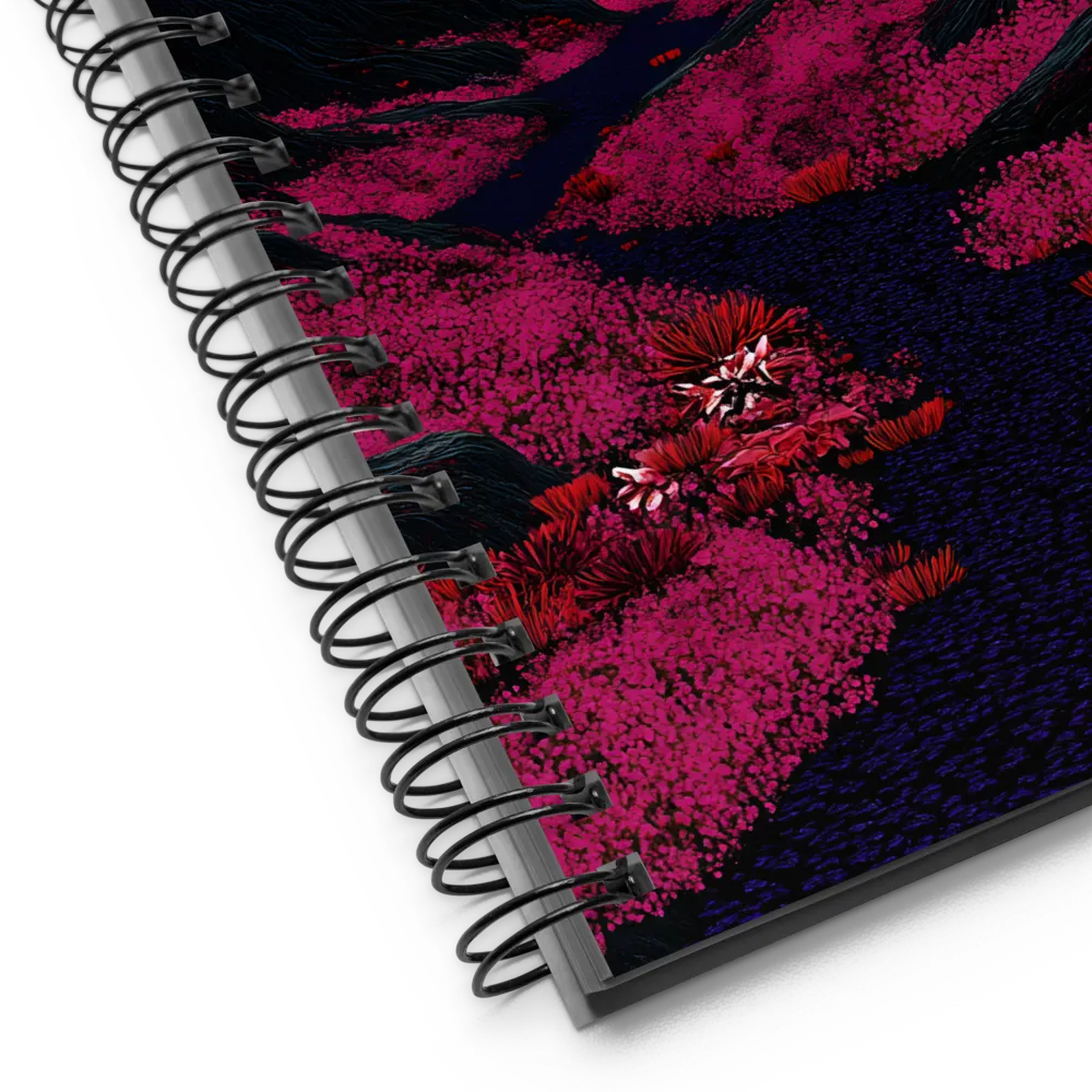 Whispers of the Blooming Valley | Spiral Notebook