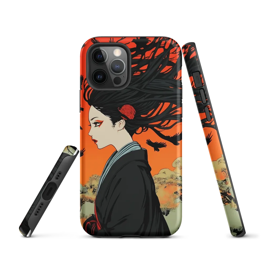 Whispers of Shadows | Phone Case |  12 Pro | Tough Case | Matte