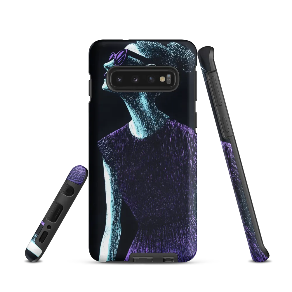Contemplative Elegance | Phone Case |  S10 | Tough Case | Matte