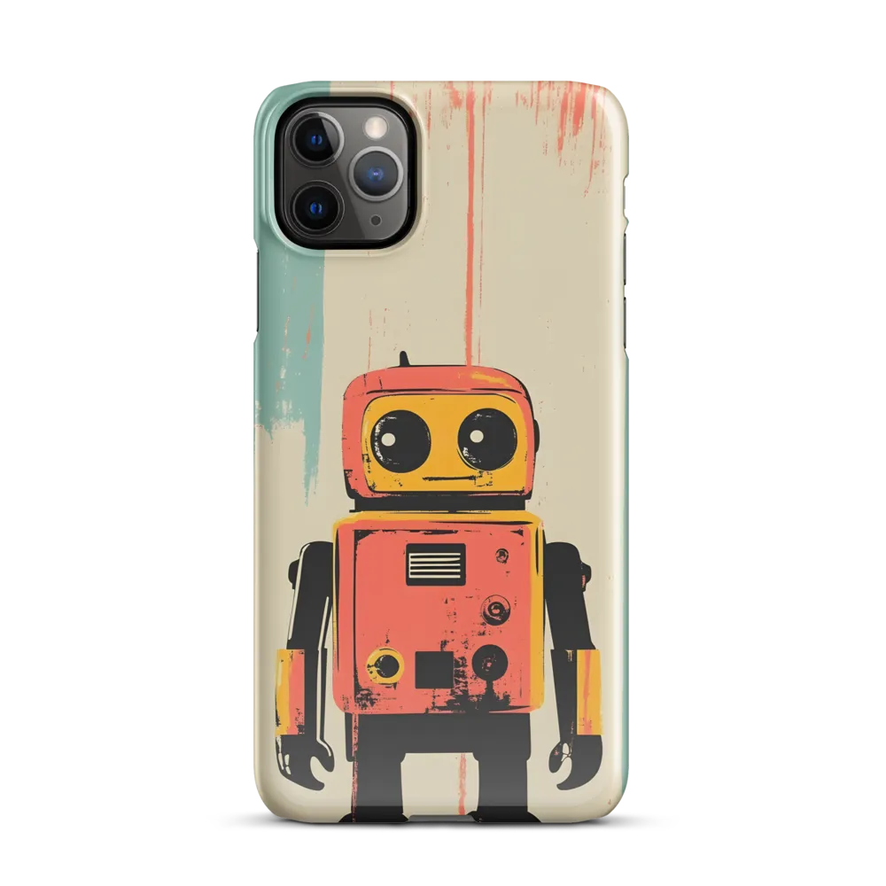 Retro Robot Charm | Phone Case |  11 Pro Max | Snap Case | Glossy