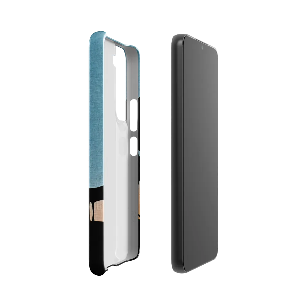 Curiosity in the Silhouette | Phone Case |  S22 | Snap Case | Glossy