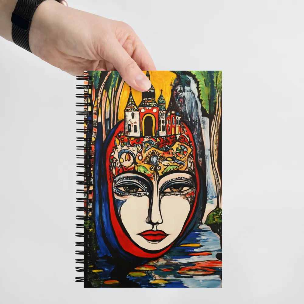 Mystical Reflections | Spiral Notebook