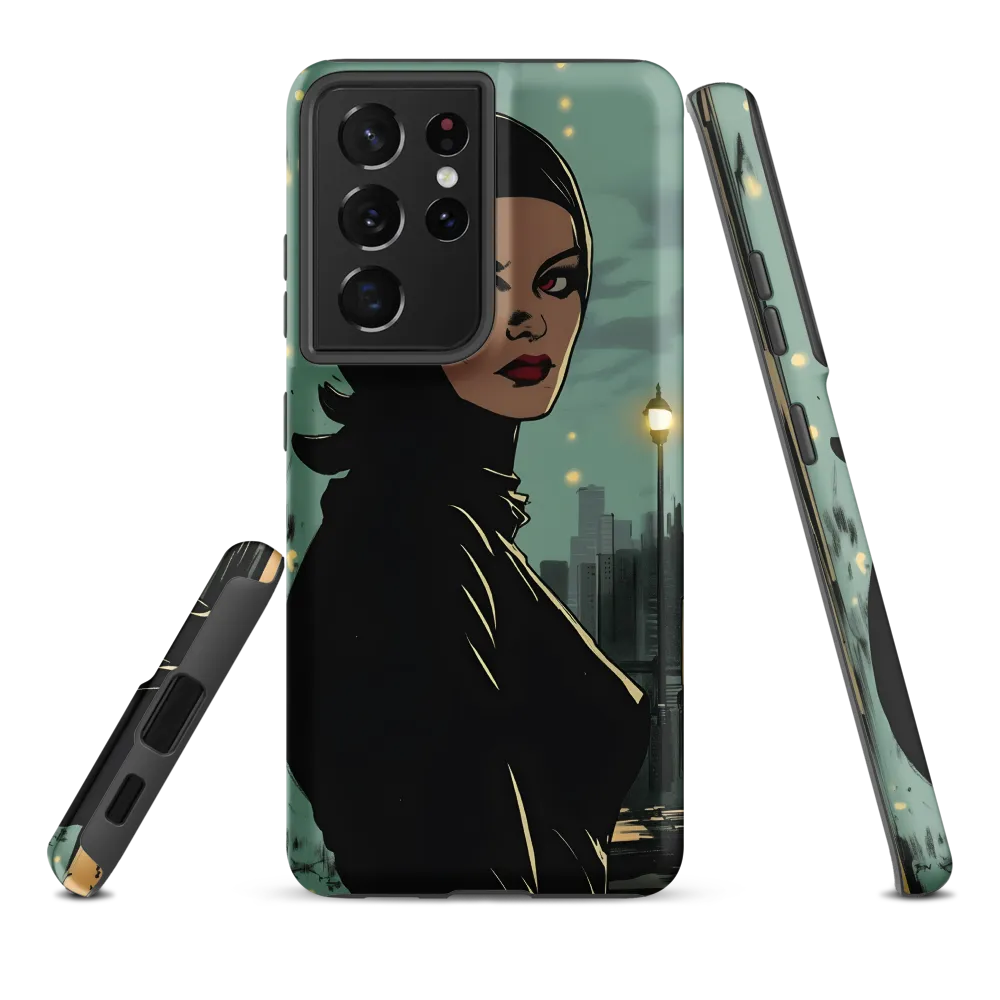 Shadows of Intrigue | Phone Case |  S21 Ultra | Tough Case | Matte
