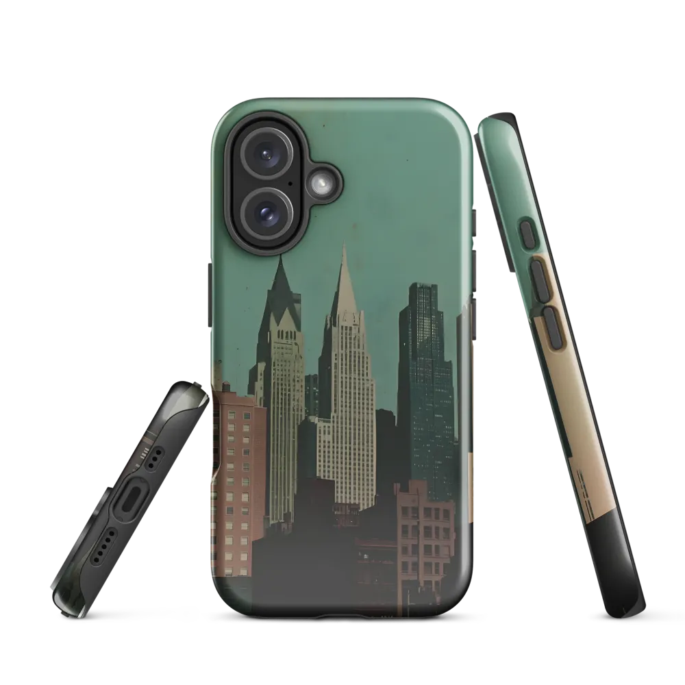 Urban Nostalgia: A Retro Cityscape