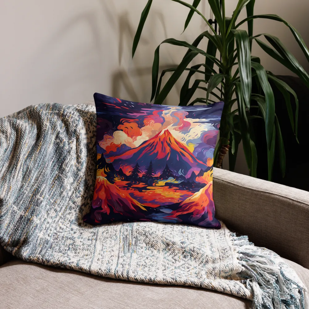 Fiery Majesty | Pillow | 18″×18″