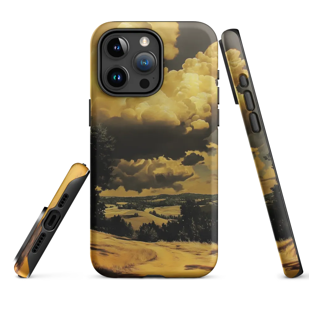 Golden Serenity in the Landscape