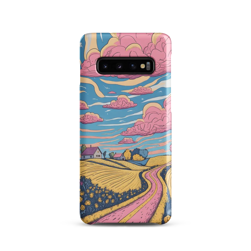 Idyllic Countryside Journey | Phone Case |  S10 | Snap Case | Matte