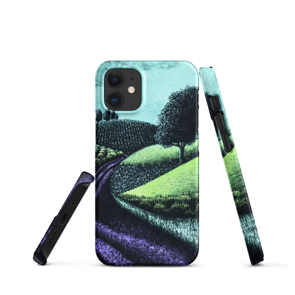 Winding Serenity: A Modern Landscape