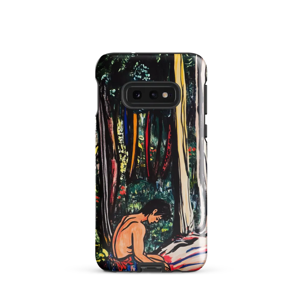 Contemplation in Nature | Phone Case |  S10e | Tough Case | Glossy